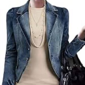 SISLEY Vintage Jean Jacket